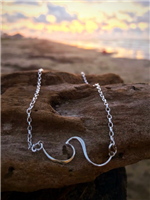 Sideways Wave Necklace