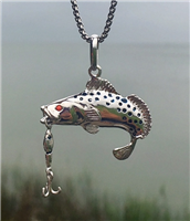 Trout Lure Pendant