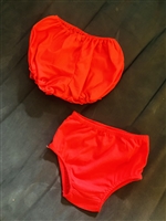 Red Bloomers Set