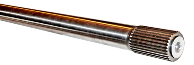 Gun Drilled Polished Wide 5 31 Spline Axle - specify length