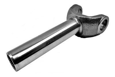 REM Polished 8" long Xtra Clearance 1310 Slip Yoke 27 spline