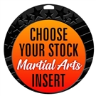 Martial Arts Full Color Insert Medal