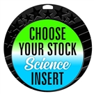 Science Full Color Insert Medal