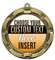 Beer Full Color Custom Text Insert Medal