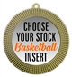 Basketball Full Color Insert Medal