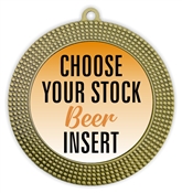 Beer Full Color Insert Medal