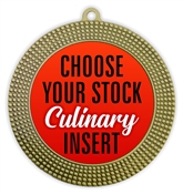 Culinary Full Color Insert Medal