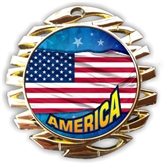 American Flag Medal