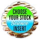 Science Full Color Insert Medal