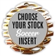 Soccer Full Color Insert Medal