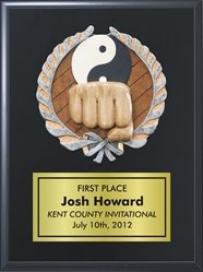 Karate Plaque