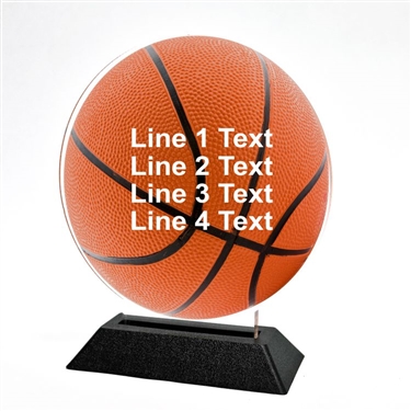 Acrylic Basketball Award | Full Color Baseball Acrylic