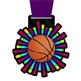 Basketball Medal | Basketball Award Medals