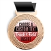 Track and Field Full Color Insert Medal