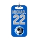 Soccer Team Bag Tag