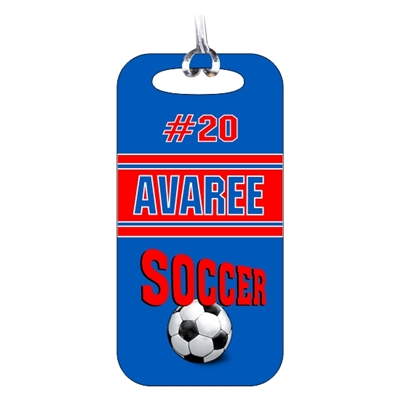 Soccer Team Bag Tag