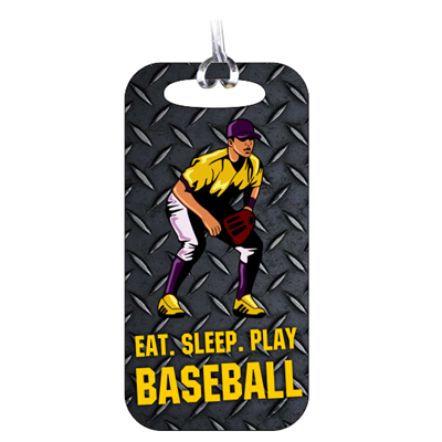 Baseball Bag Tag