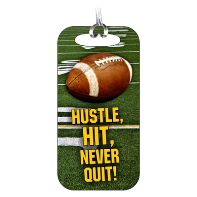 Football Bag Tag