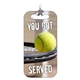 Tennis Bag Tag