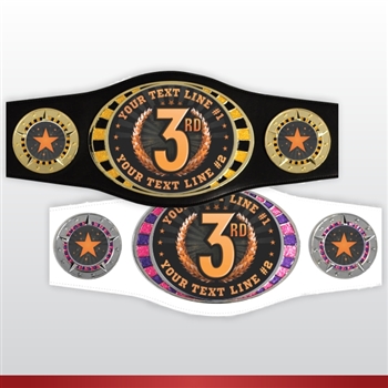 Champion Belt | Award Belt for Third Place