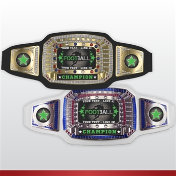 Champion Award Belt for Football