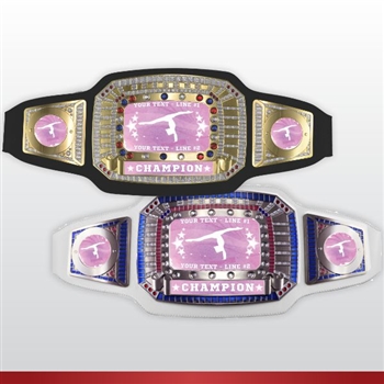 Championship Award Belt for Gymnastics