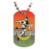 Futbol Dog tag