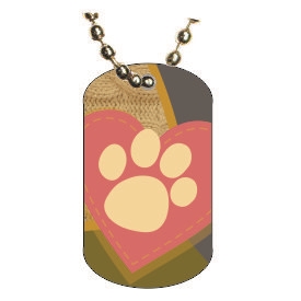 Dog Lovers Dog tag