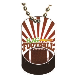 Flag Football Dog tag