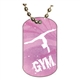 Gymnastics Dog tag