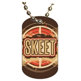 Skeet Shooting Dog tag