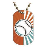 Baseball Dog tag