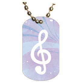 Music Dog tag