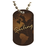 Sailing Dog tag