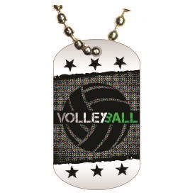 Volleyball Dog tag