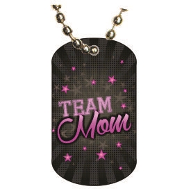 Team Mom Dog tag