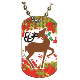 Winter Dog tag