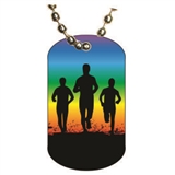 Running Dog tag