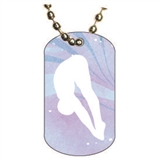 Diving Dog tag