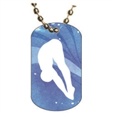 Diving Dog tag