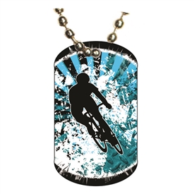 Cycling Dog tag