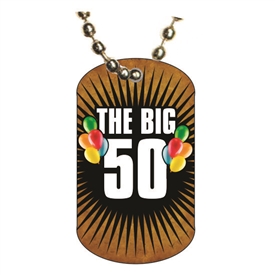 Birthday Dog tag