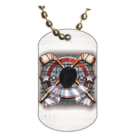 Hockey Dog tag