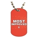 Most Improved Dog tag