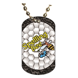 Spelling Bee Dog tag