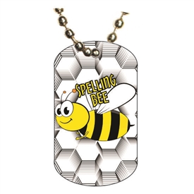 Spelling Bee Dog tag