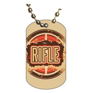 Shooting Dog tag