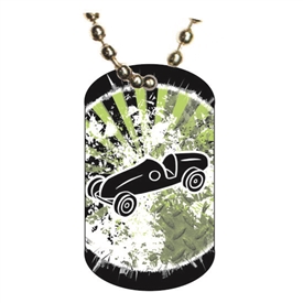 Pinewood Derby Dog tag