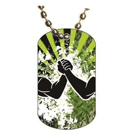 Arm Wrestling Dog tag