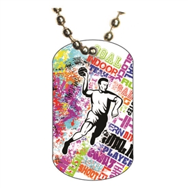 Handball Dog tag